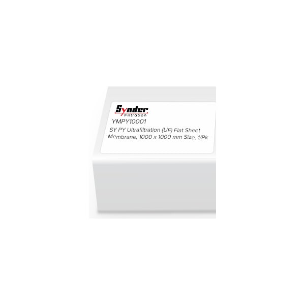 Synder Flat Sheet Membrane, PY, PAN, UF, 1000 x 1000mm, 1/Pk